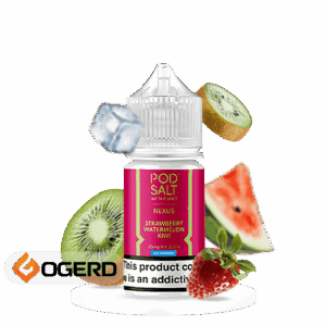 سالت توت فرنگی هندوانه یخ پاد سالت (30میل) Pod Salt Nexus Strawberry Watermelon Kiwi Ice