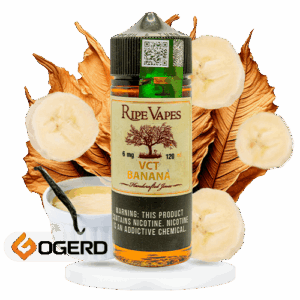 جویس تنباکو کاستارد موز رایپ ویپز (120 میل) RIPE VAPES VCT BANANA
