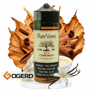 جویس تنباکو کاستارد دارچین رایپ ویپز (120 میل) RIPE VAPES VCT CINNAMON
