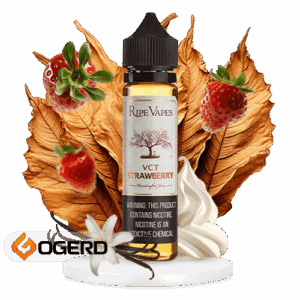 جویس تنباکو کاستارد توت فرنگی رایپ ویپز (60 میل) RIPE VAPES VCT STRAWBERRY