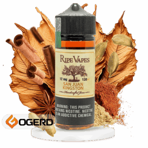 جویس رایپ ویپز تنباکو ادویه‌های گرم Ripe Vapes San Juan Kingston 120ML