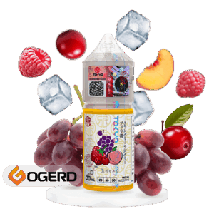سالت زغال اخته تمشک یخ توکیو (30میل) TOKYO ICED CRANBERRY RASPBERRY GRAPE PEACH