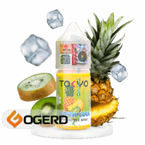 سالت آناناس کیوی یخ توکیو (30میل) TOKYO SUPER COOL PINEAPPLE KIWI