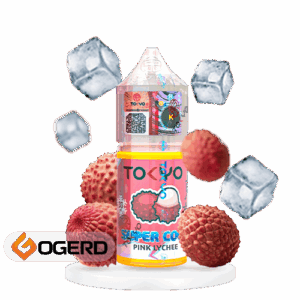 سالت لیچی یخ توکیو (30میل) TOKYO SUPER COOL PINK LYCHEE