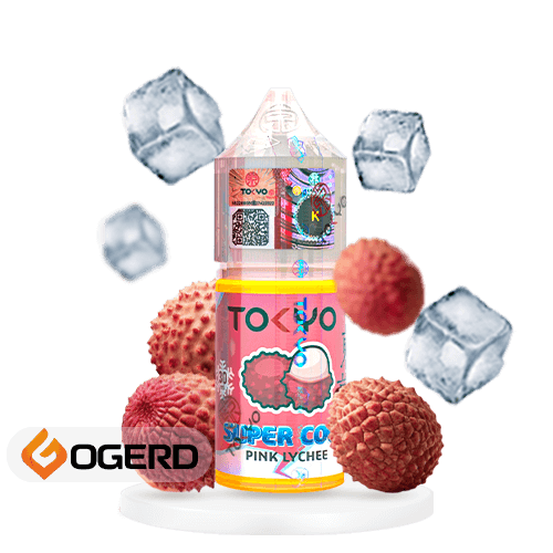 سالت لیچی یخ توکیو (30میل) TOKYO SUPER COOL PINK LYCHEE