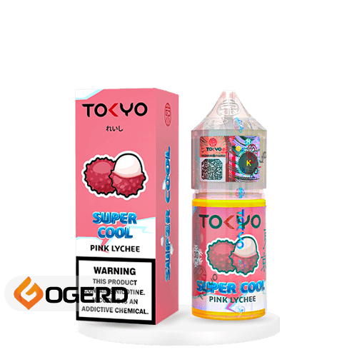 سالت لیچی یخ توکیو (30میل) TOKYO SUPER COOL PINK LYCHEE