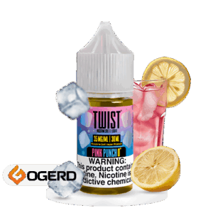 سالت لیموناد صورتی یخ توئیست (30میل) TWIST PINK PUNCH NO.0