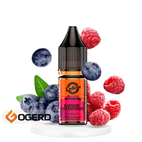 سالت بلوبری تمشک ویپرسو (10میل) VAPORESSO DELICIU BLUEBERRY SOUR RASPBERRY