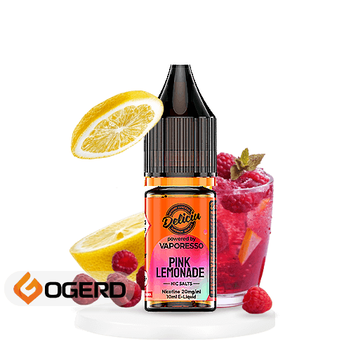 سالت لیموناد تمشک ویپرسو (10میل) VAPORESSO DELICIU PINK LEMONADE