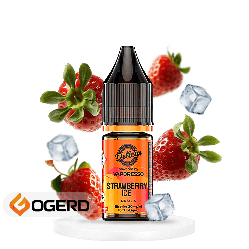 سالت توت فرنگی یخ ویپرسو (10میل) VAPORESSO DELICIU STRAWBERRY ICE