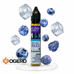 سالت بلوبری تمشک یخ ویگاد (30 میل) VGOD MIX BLUE RAZZ ICED