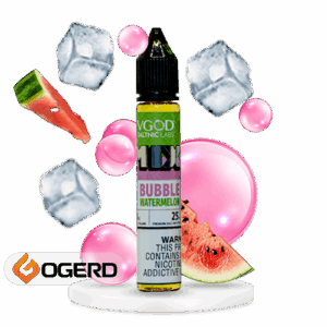 سالت آدامس هندوانه یخ ویگاد (30 میل) VGOD MIX BUBBLE WATERMELON ICED