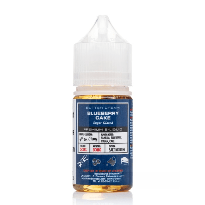 سالت کیک بلوبری Glas Blueberry Cake – Basix Series – 30ml