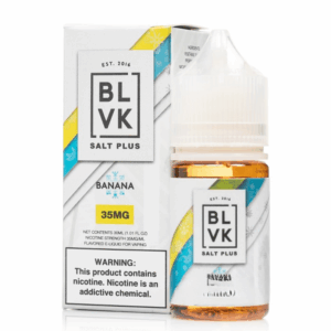 سالت موز یخ بی ال وی کی BLVK Ice Banana - Salt Plus - 30ml