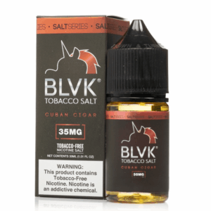 سالت سیگار کوبایی بی ال وی کی BLVK Cuban Cigar 30ml