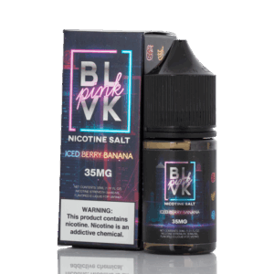 سالت توت فرنگی موز BLVK Iced Berry Banana - Pink Series - 30ml
