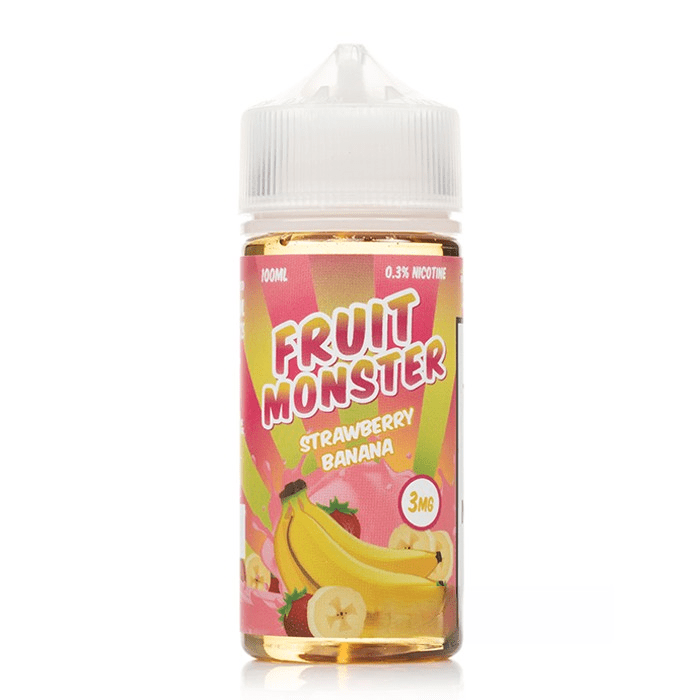 جویس توت فرنگی موز مانستر Strawberry Banana – Fruit Monster – 100ml