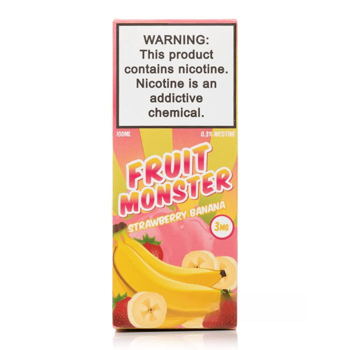 جویس توت فرنگی موز مانستر Strawberry Banana – Fruit Monster – 100ml