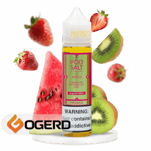 جویس توت فرنگی هندوانه پاد سالت (60میل) Pod Salt Strawberry Watermelon Kiwi