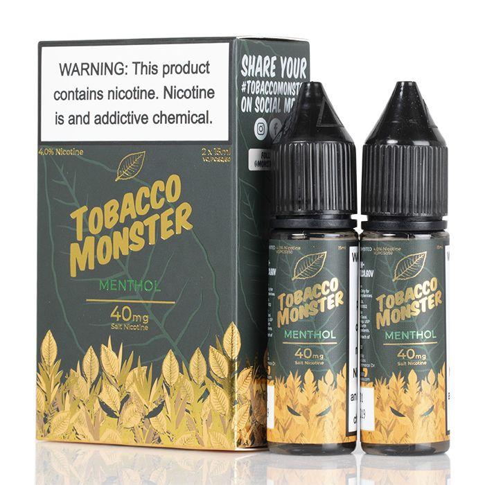 سالت تنباکو منتول مانستر Menthol – Tobacco Monster – 30ml