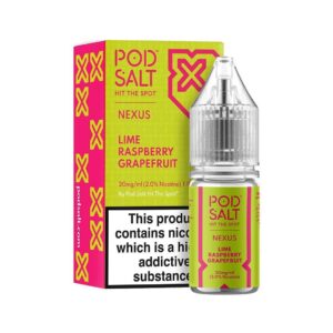 پاد سالت لیمو ترش تمشک POD SALT - Lime Raspberry Grapefruit