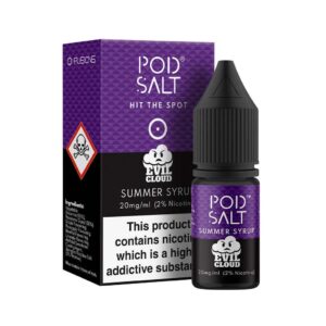 پاد سالت آناناس لیمو انگور POD SALT - SUMMER SYRUP - 30ML
