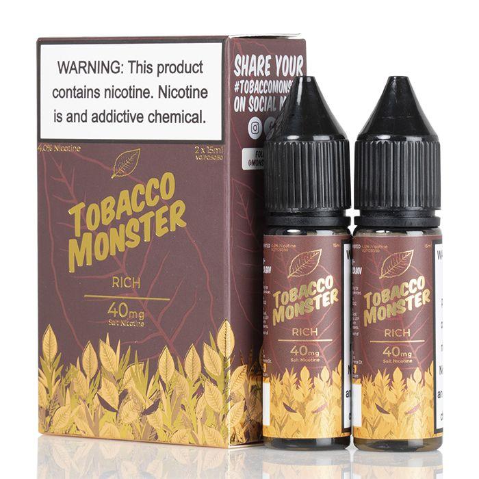 سالت تنباکو مانستر Rich – Tobacco Monster – 30ml