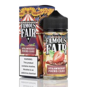 Strawberry Pound Cake - Famous Fair E-Liquid - 100mL