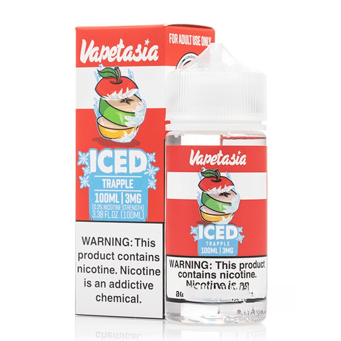 جویس سیب یخ ویپتاسیا Vapetasia Iced Trapple 100m