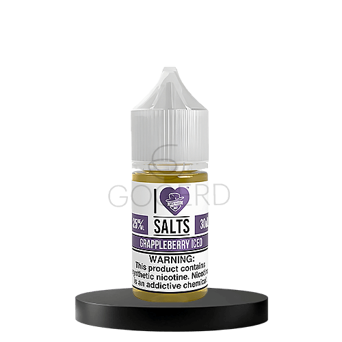 خرید سالت انگور سیب بلوبری یخ آی لاو سالت (30 میل)